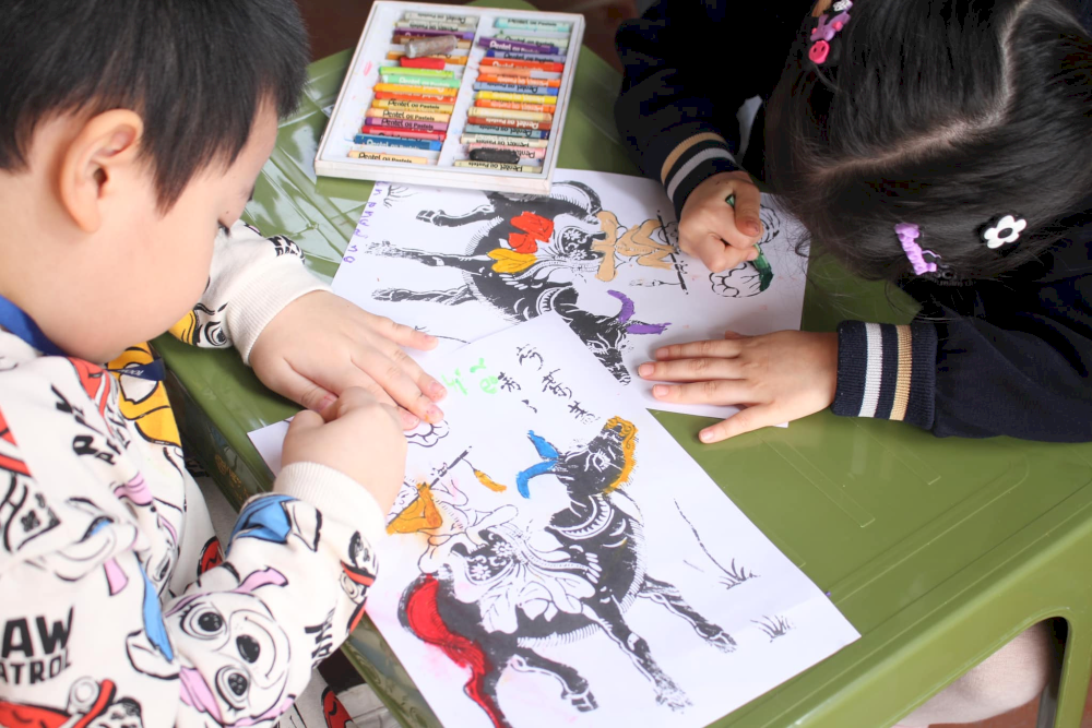 This dedicated area provides young visitors with hands-on experiences